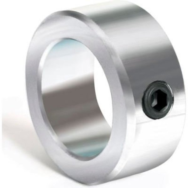 Climax Metal Set Screw Collar, 5", Zinc Plated Steel C-500